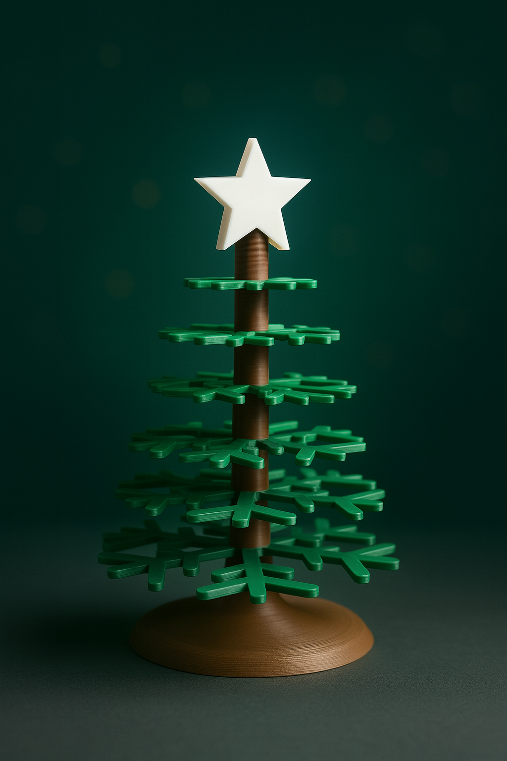 Sapin de Noël imprimé en 3D